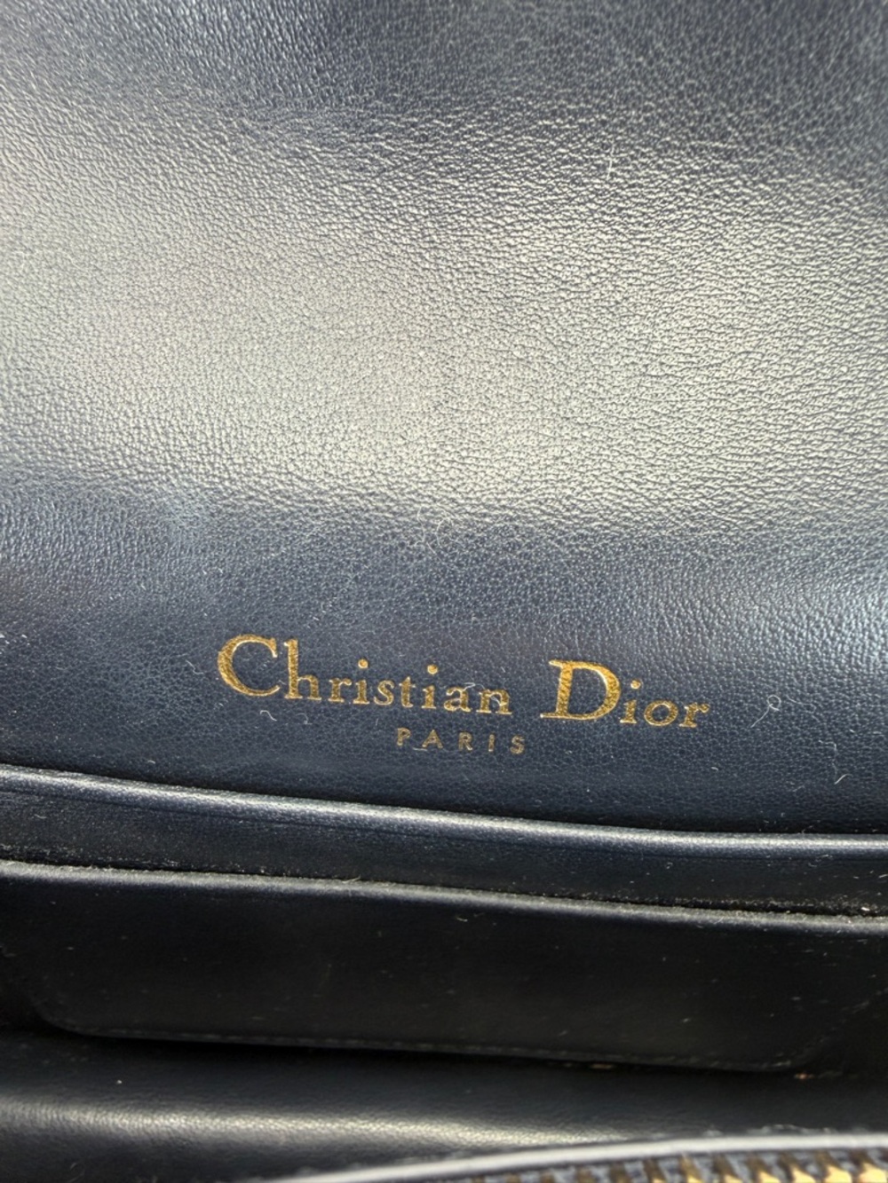 Christian Dior Oblique Navy Saddle Belt Bag - Picture 14 of 15